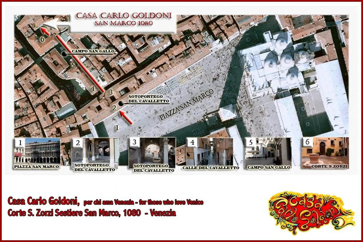 Casa Carlo Goldoni Daire Venedik